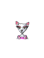고양이 모습의 큐플레이 캐릭터